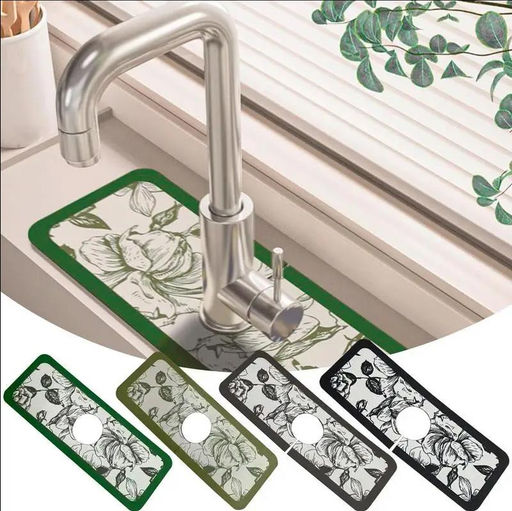 Кухонный коврик для смесителя, дождевик для кухонной раковины 38х14см