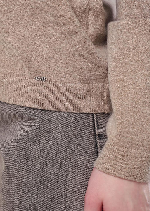 CLE Джемпер жен. 354479вн меланж бежевый - Clever wear фото 5