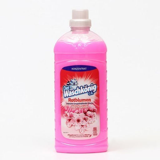 Кондиционер   (ополаскиватель) для белья DER Waschkonig C.G. концентрат Rotblumen 1,8 л - Clovin фото 2