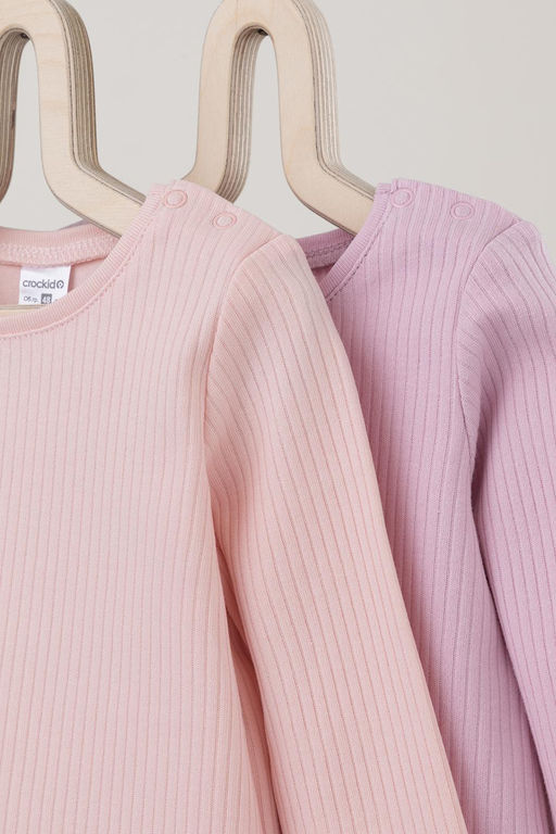 К 302520-2уп/фламинго,тропический персик набор джемпер яс - Crockid фото 3