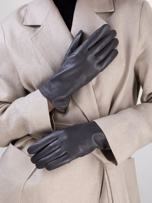 Перчатки женские 100% ш IS9910 d.grey - Eleganzza фото 5