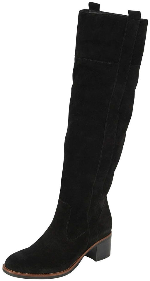 Замшевые сапоги GABOR черные  фото 2