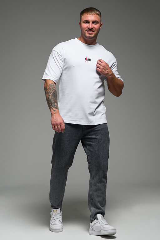 Футболка мужская 8507/1 оверсайз