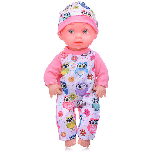 Одежда для пупса "Мой пупсик. Забавные животные" (шапочка, комбинезон)