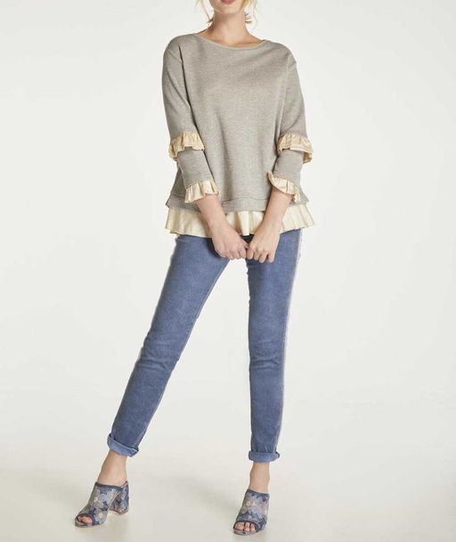 Толстовка, бежевая - Heine фото 6