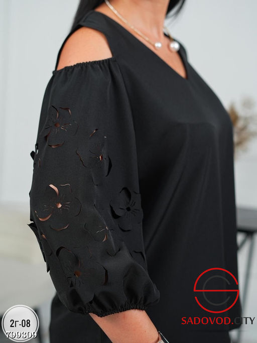 нарядный костюм кофта и штаны широкие - Bruno фото 3