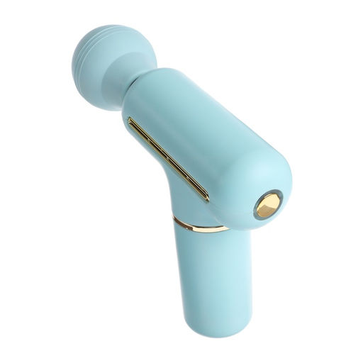 Массажёр для тела LEM-54, перкуссионный, 4 режима, 1200 мА/ч, голубой