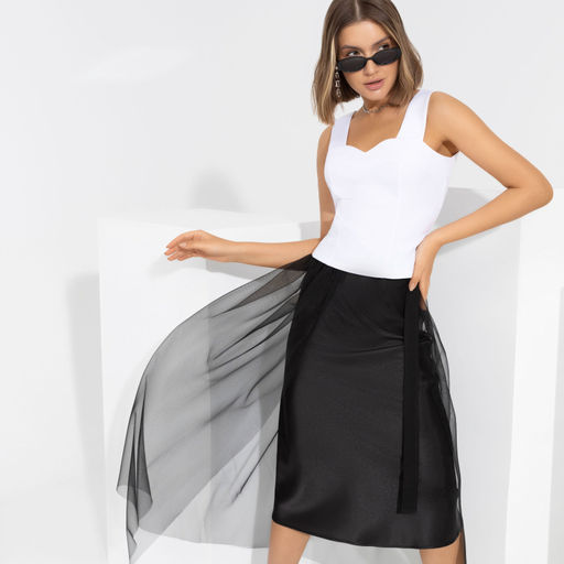 Топ Безупречный силуэт (вайт) - Charutti фото 6