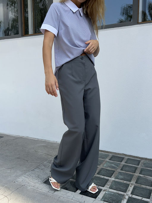 Брюки Коко серый - Laverita фото 2