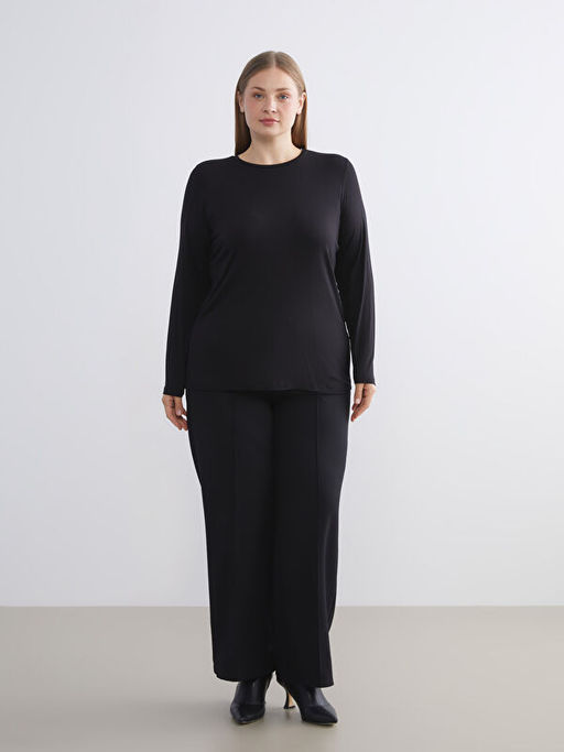 Bisiklet Yaka Kad?n Ti??rt