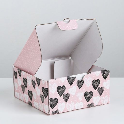 Коробка‒пенал, упаковка подарочная, «Любимке», 15 х 15 х 7 см