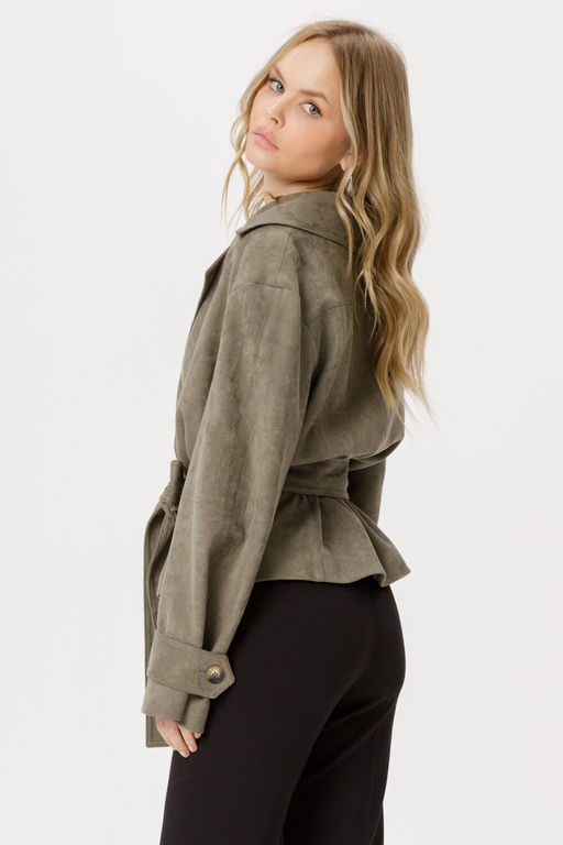 Жакет Pirs 6349 хаки фото 7