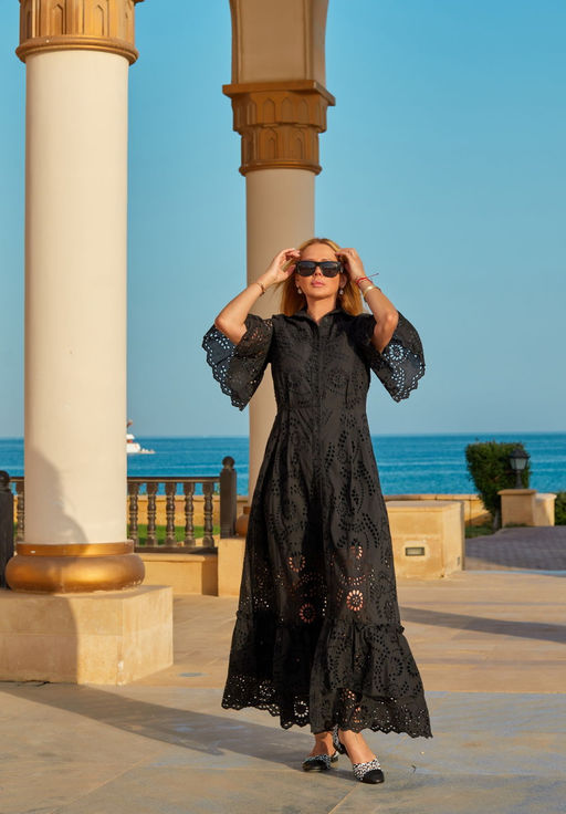 Платье Vesnaletto 3726-Р черный  фото 6