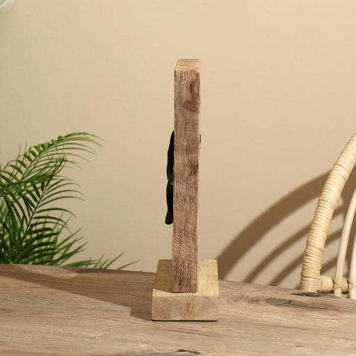 Сувенир «Раздумье», 23.5×9.5×34 см, полимерная смола, манговое дерево