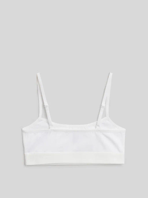 ACOOLA / Топ бельевой детский для девочек Iron белый  фото 3