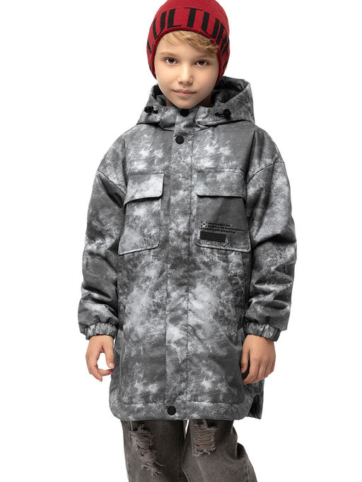 Куртка 4м6525 графит - Nikastyle фото 2