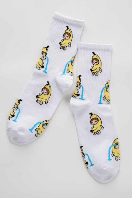 Носки мужские Банана - кот - Berchelli фото 3