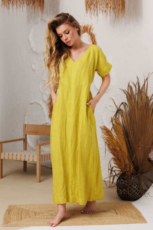 Платье AMORI 9901 мимоза  фото 3