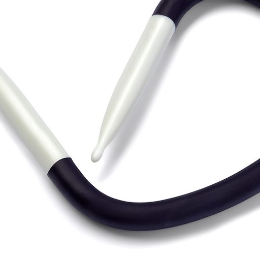 Спицы PRYM 191113 для вывязывания кос пластик d 7.0 мм 25 см 1 шт йога гибкие фото 4