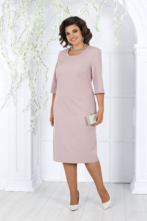 Платье Ninele 7431-Р темно-синий - Mira fashion фото 1052