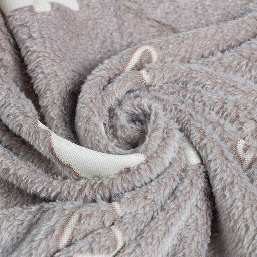 Плед светящийся в темноте «Этель. Елочки», 180×200 см, корал-флис