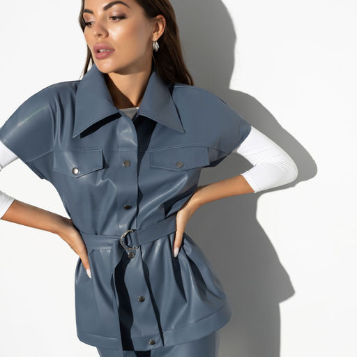 Жилет Трендовый стиль (с поясом) - Charutti фото 4