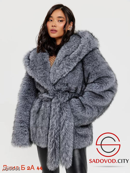 Шуба женская из искусственного меха