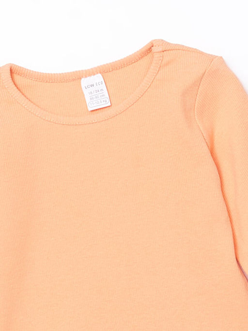 Bisiklet Yaka Basic K?z ?ocuk Pijama ?st - Waikiki фото 3