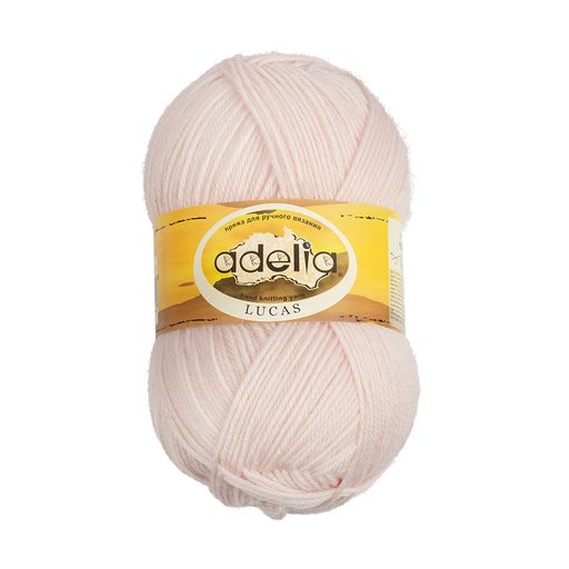 Пряжа ADELIA LUCAS 70% шерсть, 30% акрил 5 шт. х 100 г 218 м  10 м