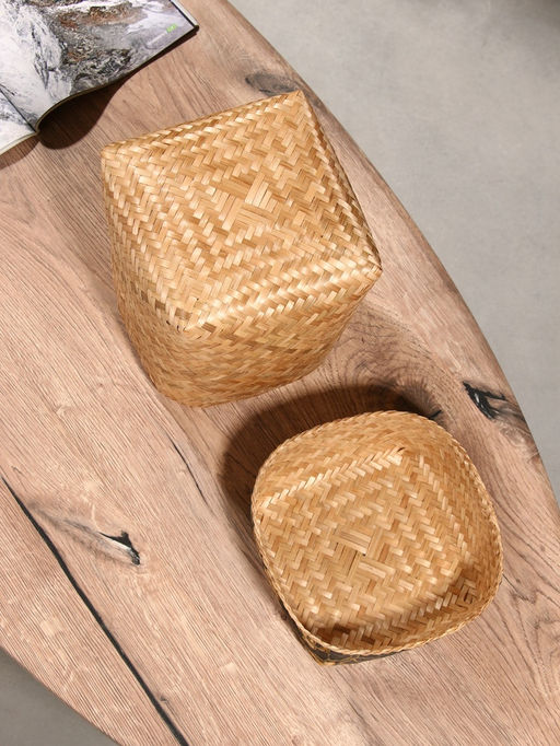 Корзинка плетёная «Масарта», 16×16×18 см