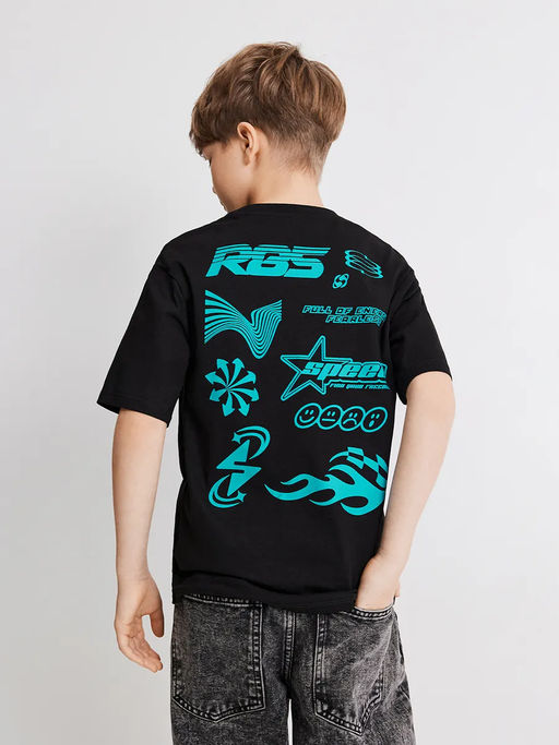 ACOOLA / Футболка детская для мальчиков Arwen черный