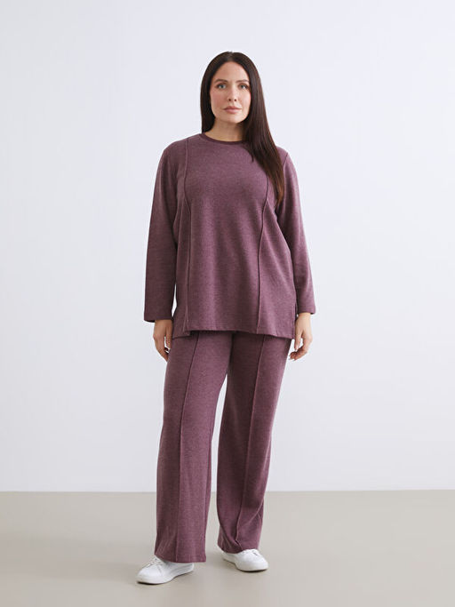 Bisiklet Yaka Kad?n Sweatshirt Tunik