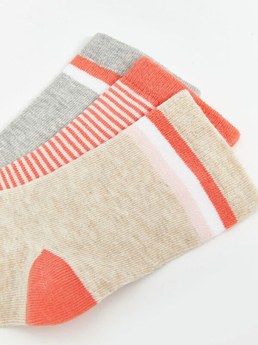 K?z ?ocuk Soket ?orap 3l? - Waikiki фото 3