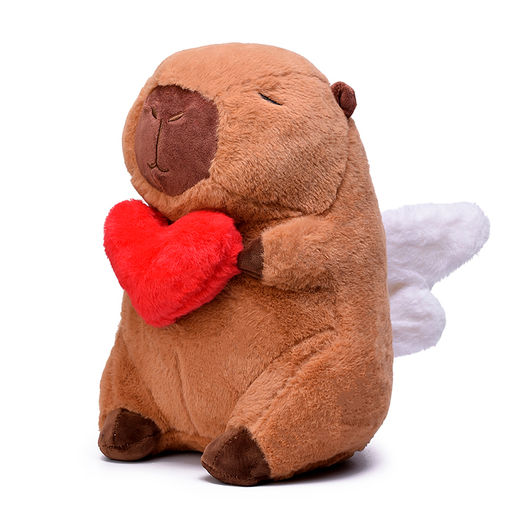 Мягкая игрушка "Капибара" с сердечком