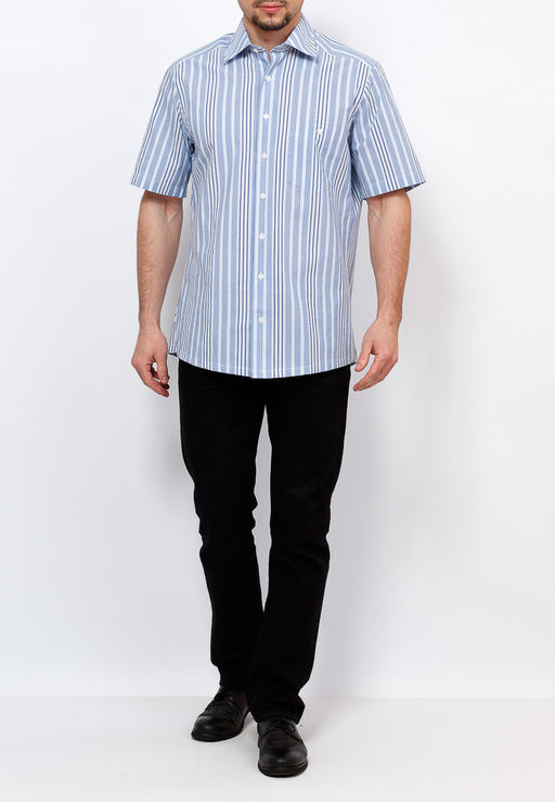 Сорочка мужская короткий рукав BERTHIER Caballero 22823  фото 2