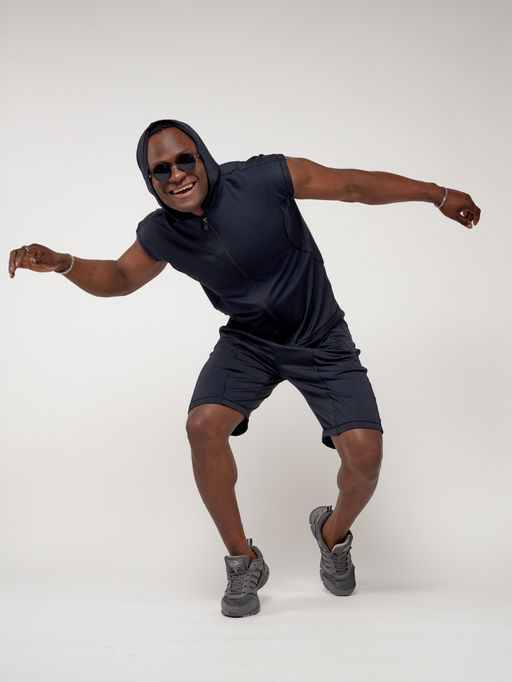 Спортивный костюм летний мужской темно-синего цвета 2262TS - Chunmai фото 8