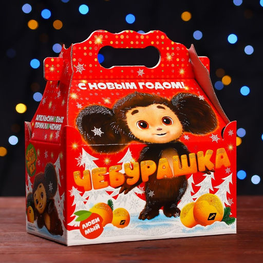 Цена за 5 шт. Подарочная коробка Чебурашка, 20 х 12 х 17 см - Simaland фото 2
