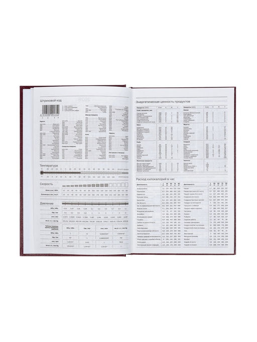 Ежедневник датированный Calligrata, А5, 2026, твёрдая обложка из бумвинила, 168 листов, бордовый