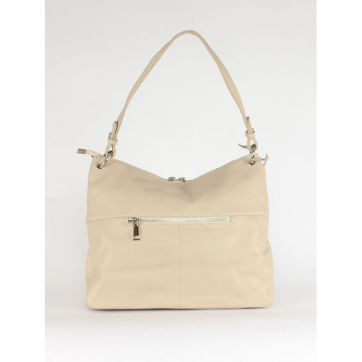 Сумка женская натуральная кожа GU 163-8378, 1отд+карм/перег, плечевой ремень, бежевый SALE 255354 - Adelia фото 7