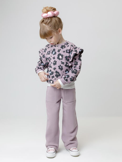 КР 400844/сиреневый 3304 к619 брюки для дев