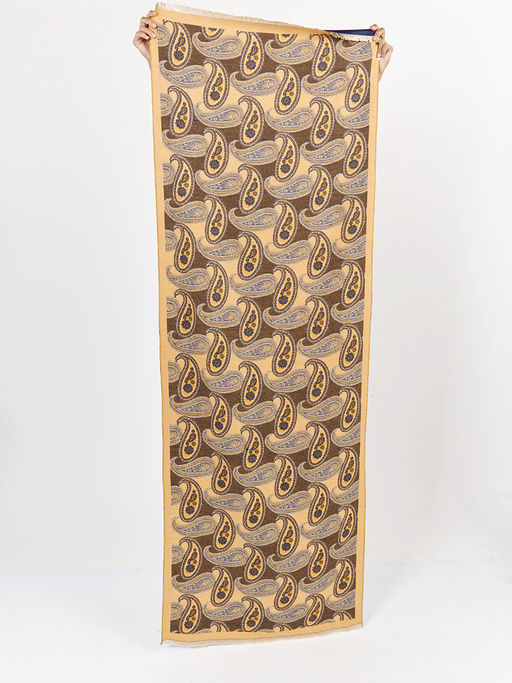 в составе ШЕРСТЬ  и КАШЕМИР Большой, мягкий, теплый  двусторонний палантин - Tantino фото 3