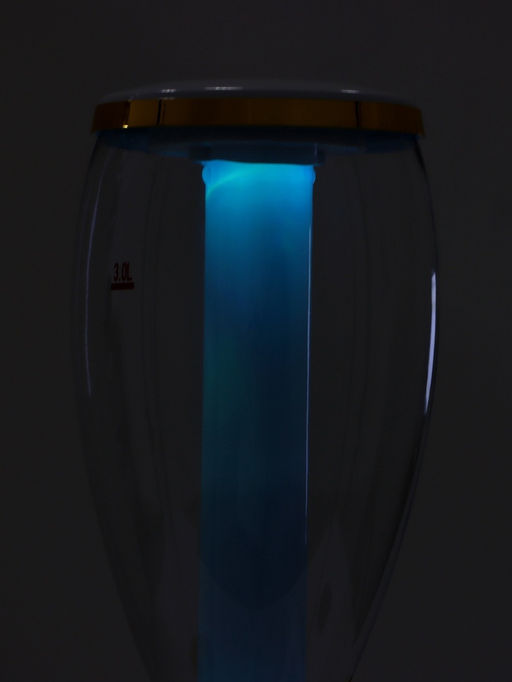 Башня пивная VaviloneDouble, колба 3 л, ёмкость для льда, подсветка, пластик, золотистая - Simaland фото 10