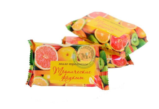 Мыло Туалетное КМЗ 90гр Жасмин в цветной обертке