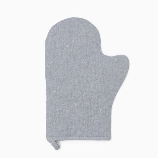 Варежка-прихватка Новогодние игрушки 20х28 см, 35% хл, 65% пэ, ватин 250 г/м2 - Доляна фото 3