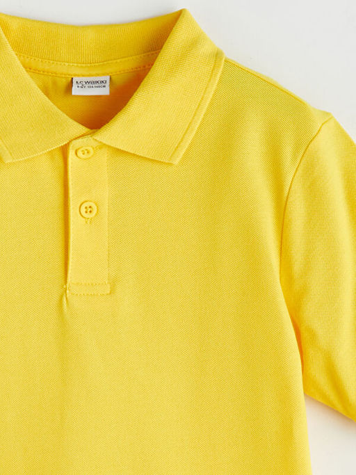 Polo Yaka K?sa Kollu Basic Erkek ?ocuk Ti??rt