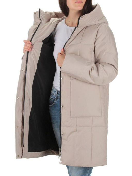 22342 BEIGE Куртка зимняя женская (150 гр. холлофайбера) - Fashion фото 7