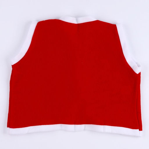 Карнавальный костюм «Новогодний гном» жилетка и колпак, рост 98-110 см