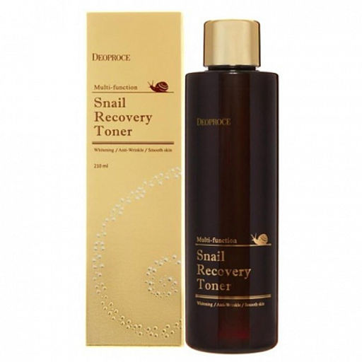 Deoproce Snail Recovery Toner 210 ml / 50
