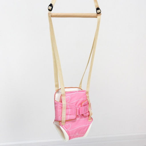 Прыгунки №1, 2в1 Сердечки (прыгунки, качели, тарзанка) - Крошка я фото 2