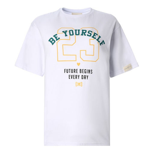 Футболка женская Mist Old School размер 48, цвет белый